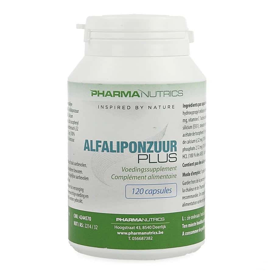 Pharmanutrics Alfaliponzuur Plus
