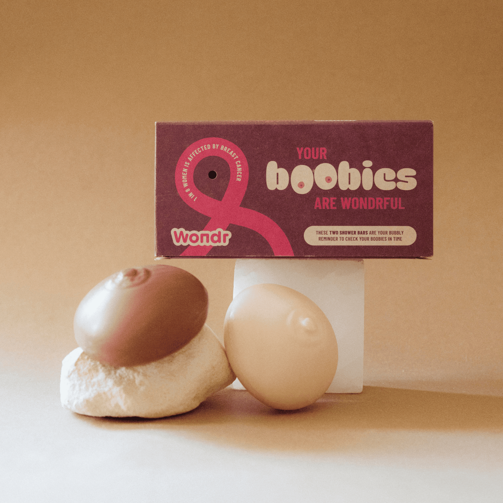 Wondr Shower Bar Boobie 2x90g