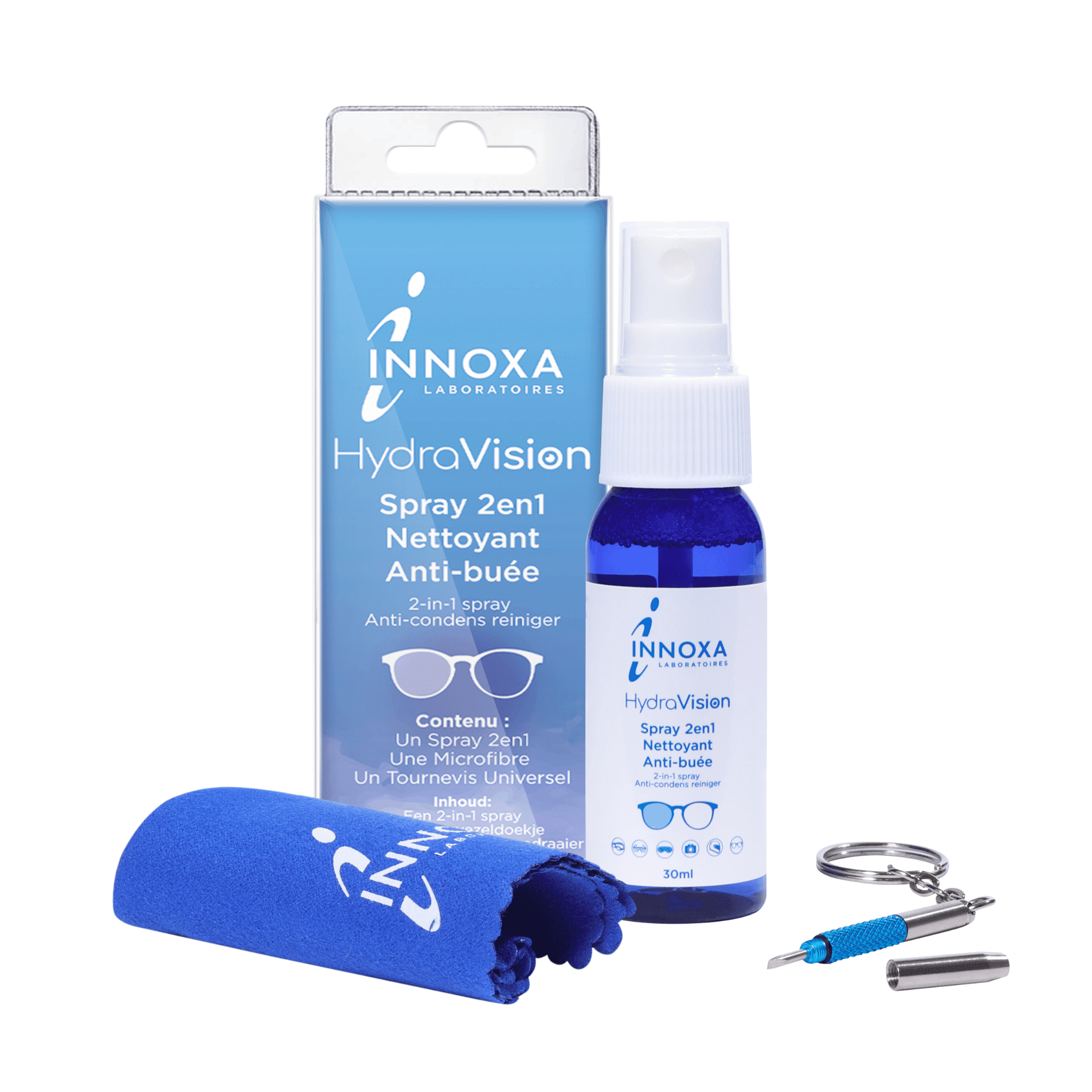 Innoxa Nettoyant 2en1 A/buee 30ml Innoxa Nettoyant 2en1 A/buee 30ml