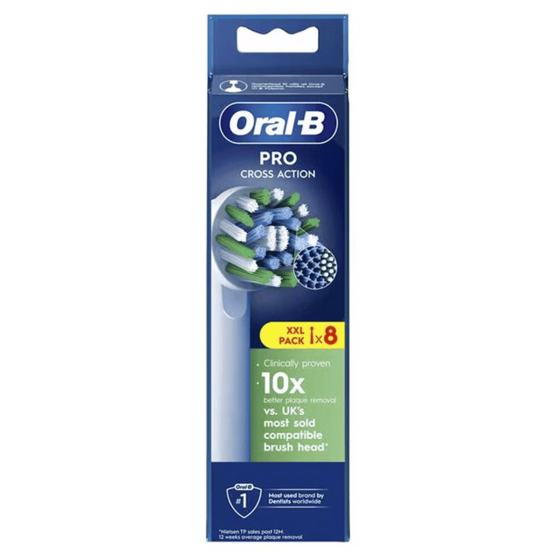 Oral-b Refill Eb50 Xf Cross Action 9