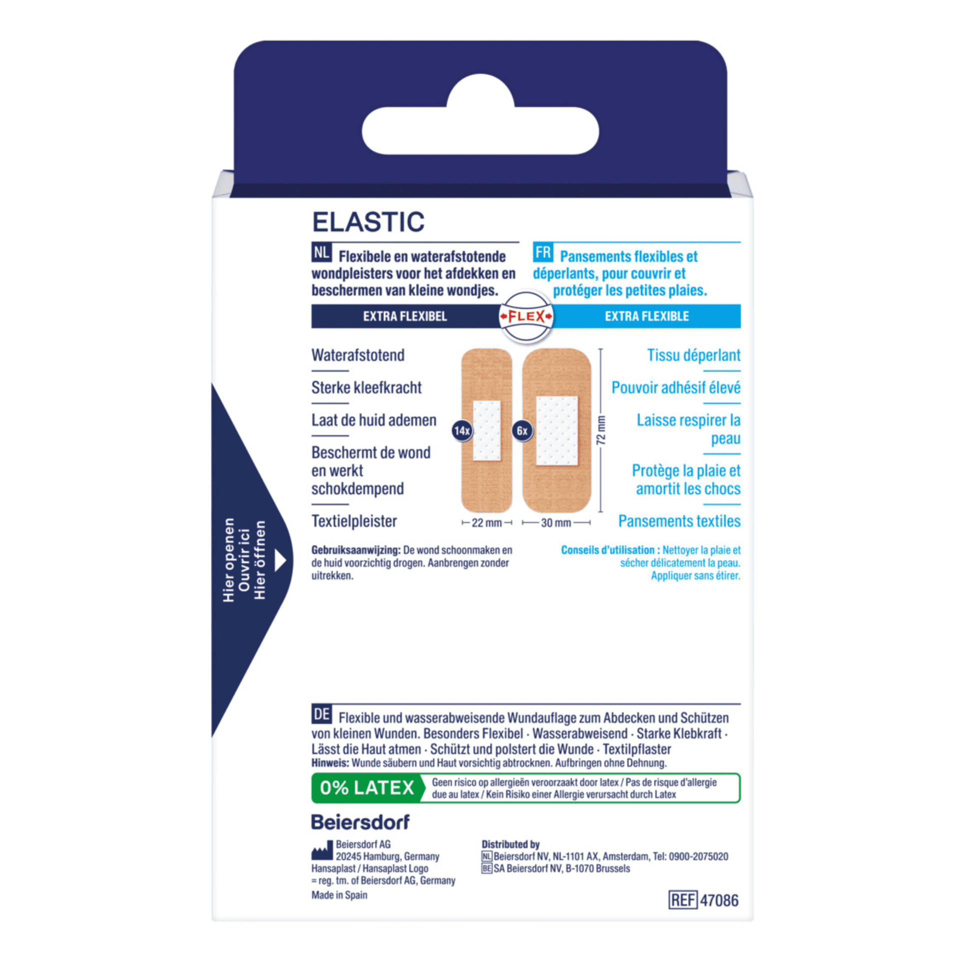 Hansaplast Elastic Pleisters