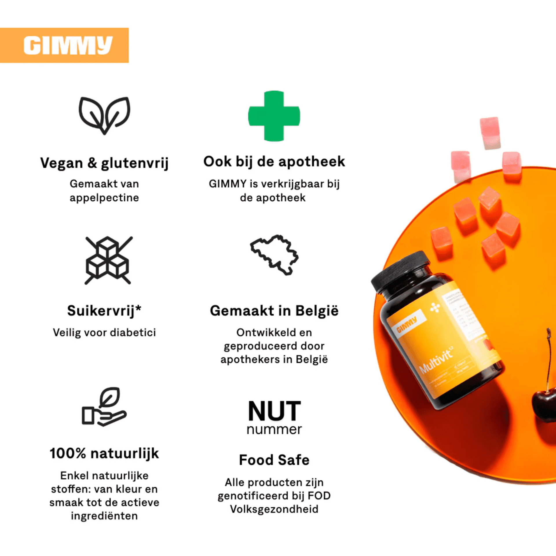 Gimmy Multivit Gommes 60 Gimmy Multivit Gommes 60