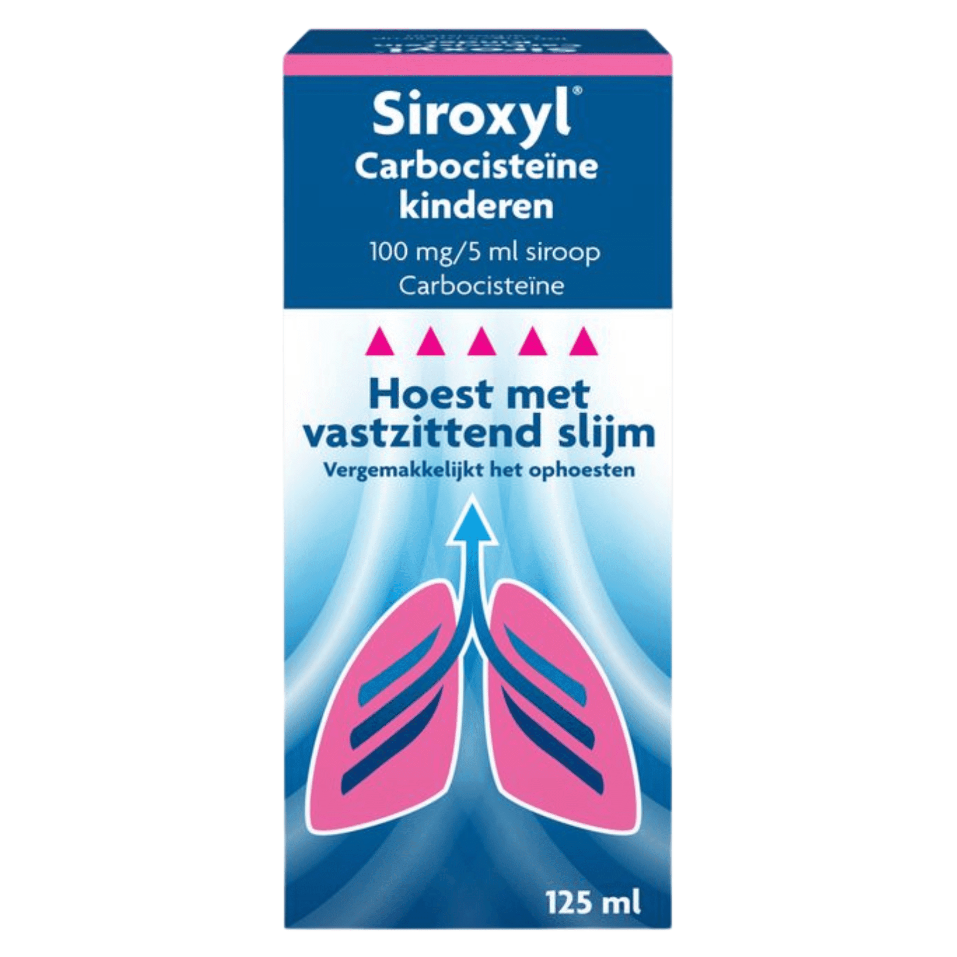 Siroxyl Carbocisteïne Kinderen 100 mg/5 ml Siroop