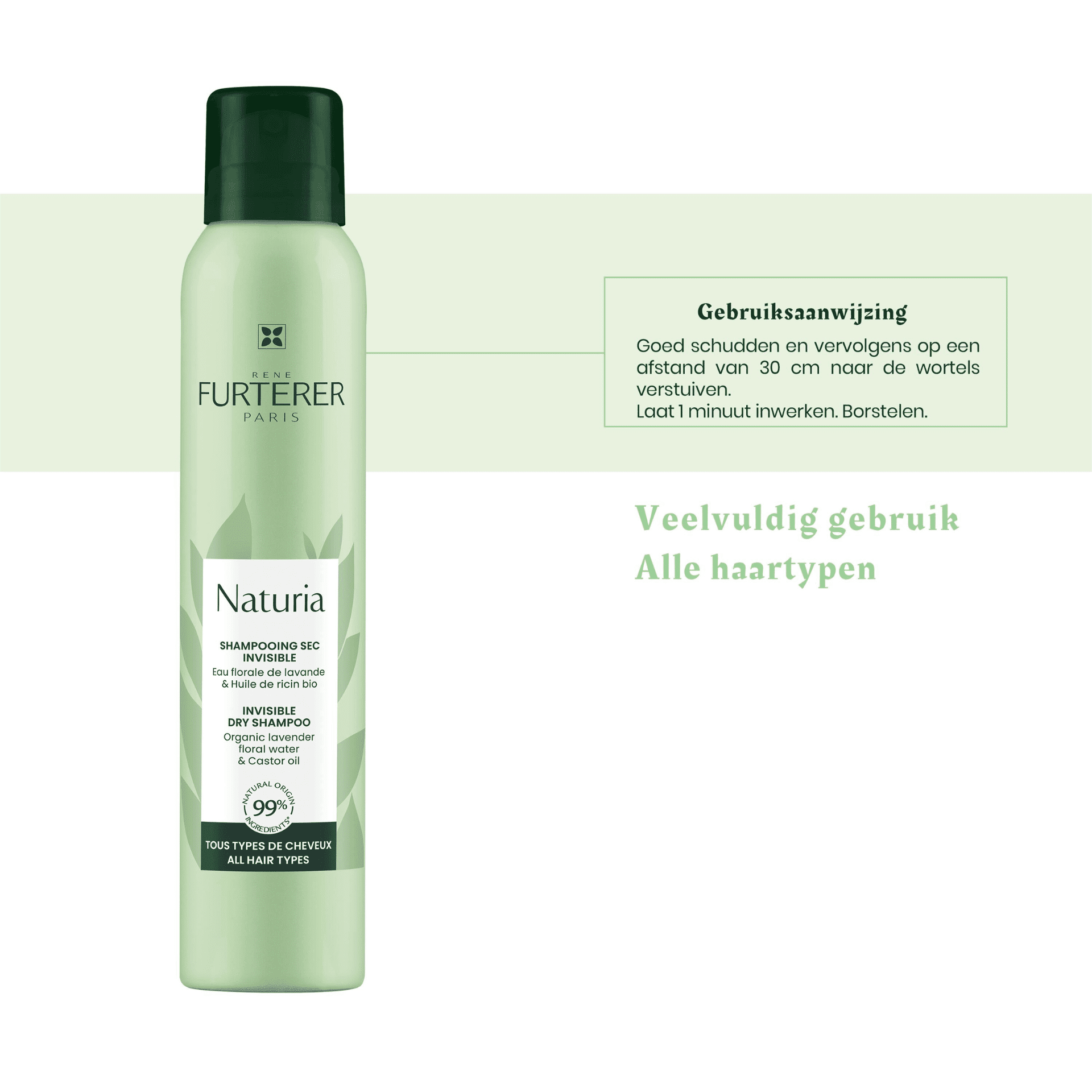 René Furterer Naturia Onzichtbare Droogshampoo