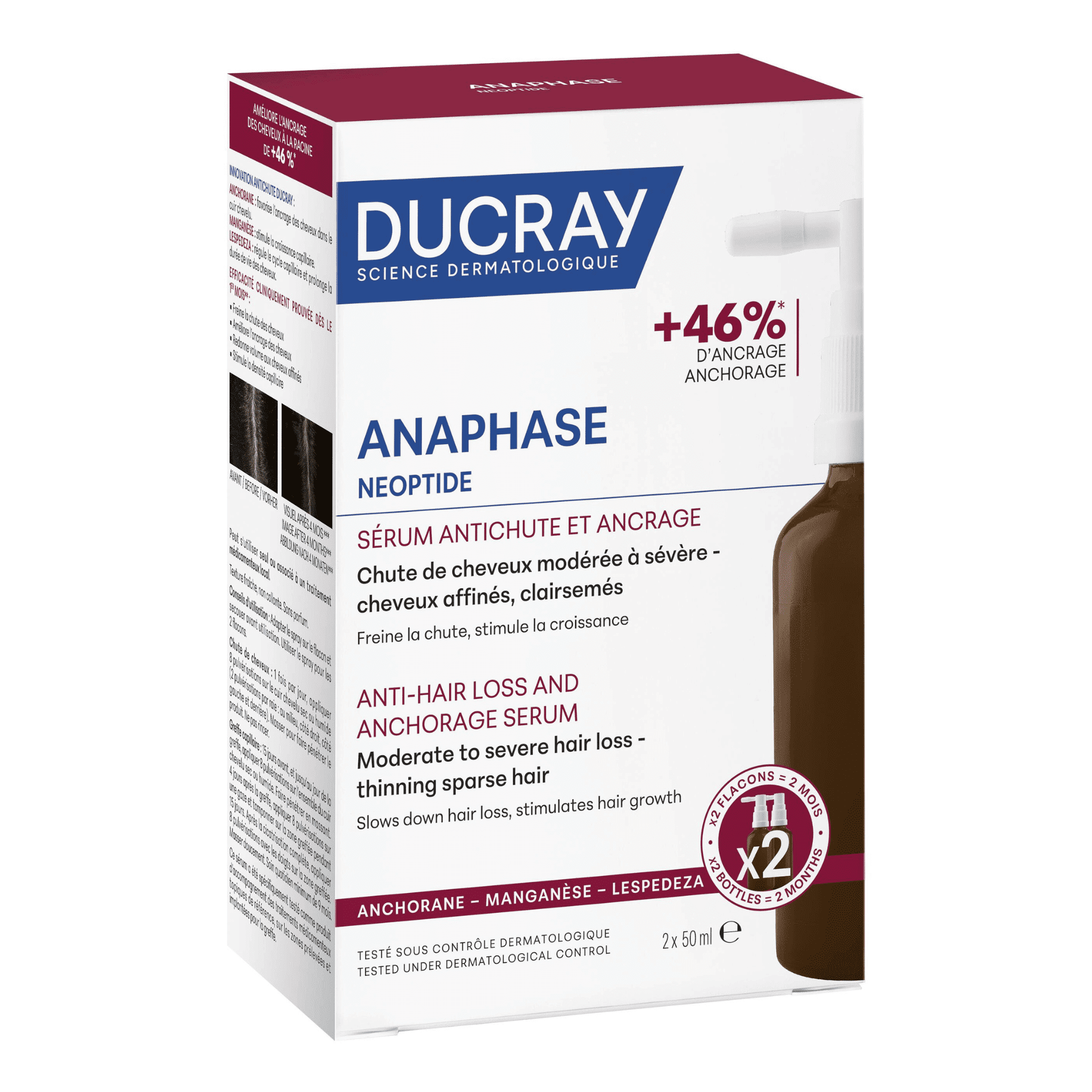 Ducray Anaphase Neoptide Sérum Antichute et Ancrage
