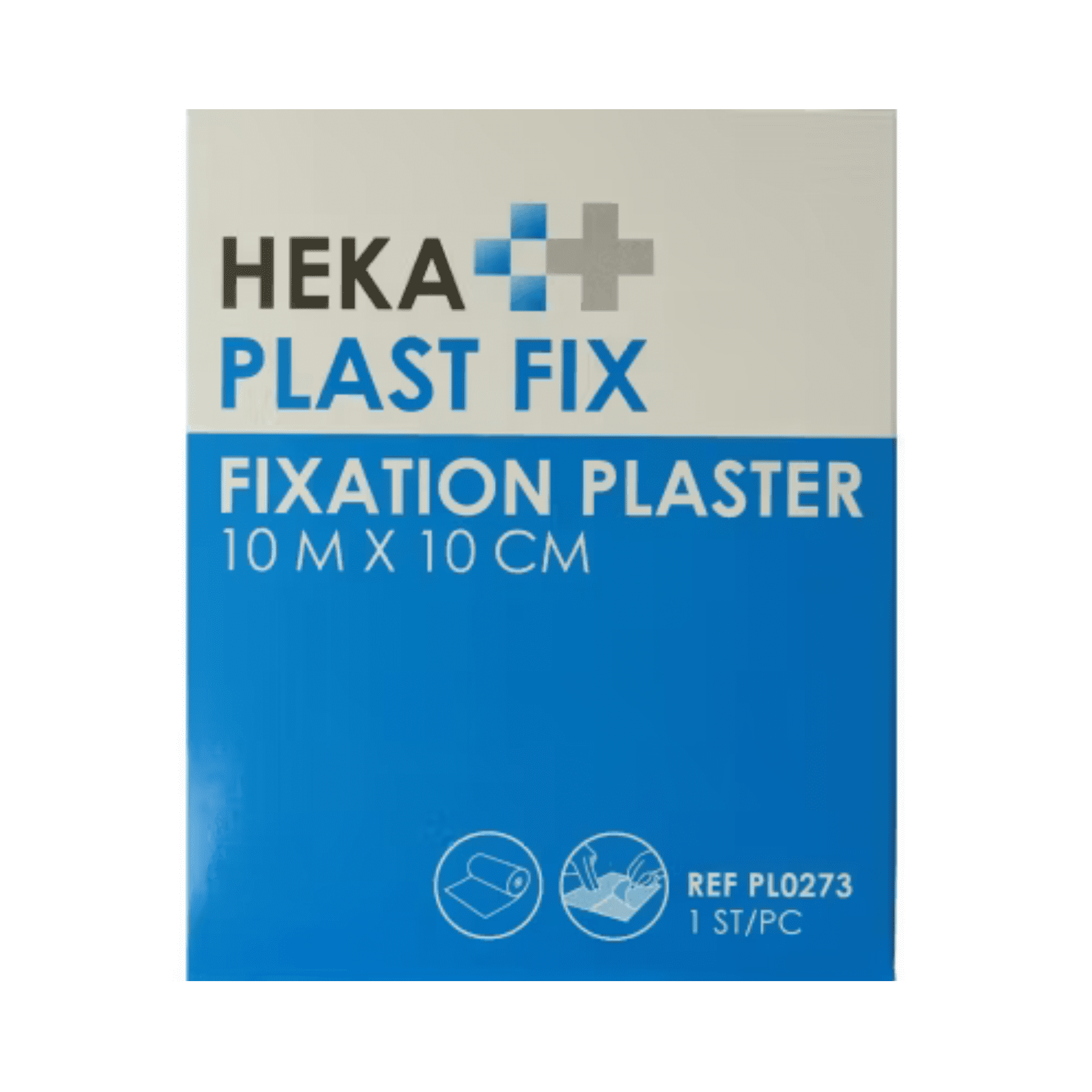 Heka Plast Fixatie Pleister 10 m x 10 cm