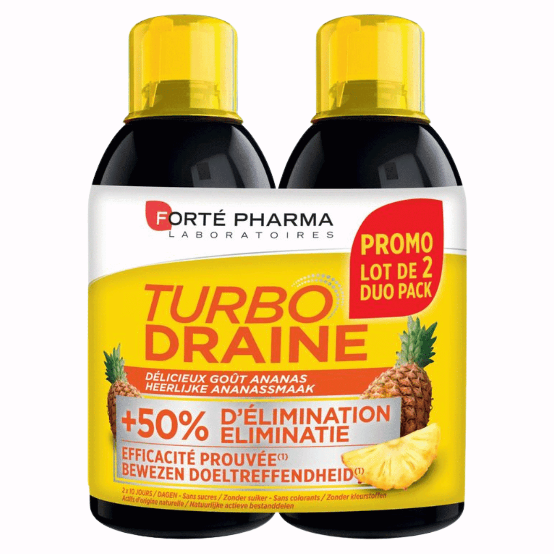 Forté Pharma Turbodraine Ananas Duo Promo* Forté Pharma Turbodraine Ananas Duo Promo*