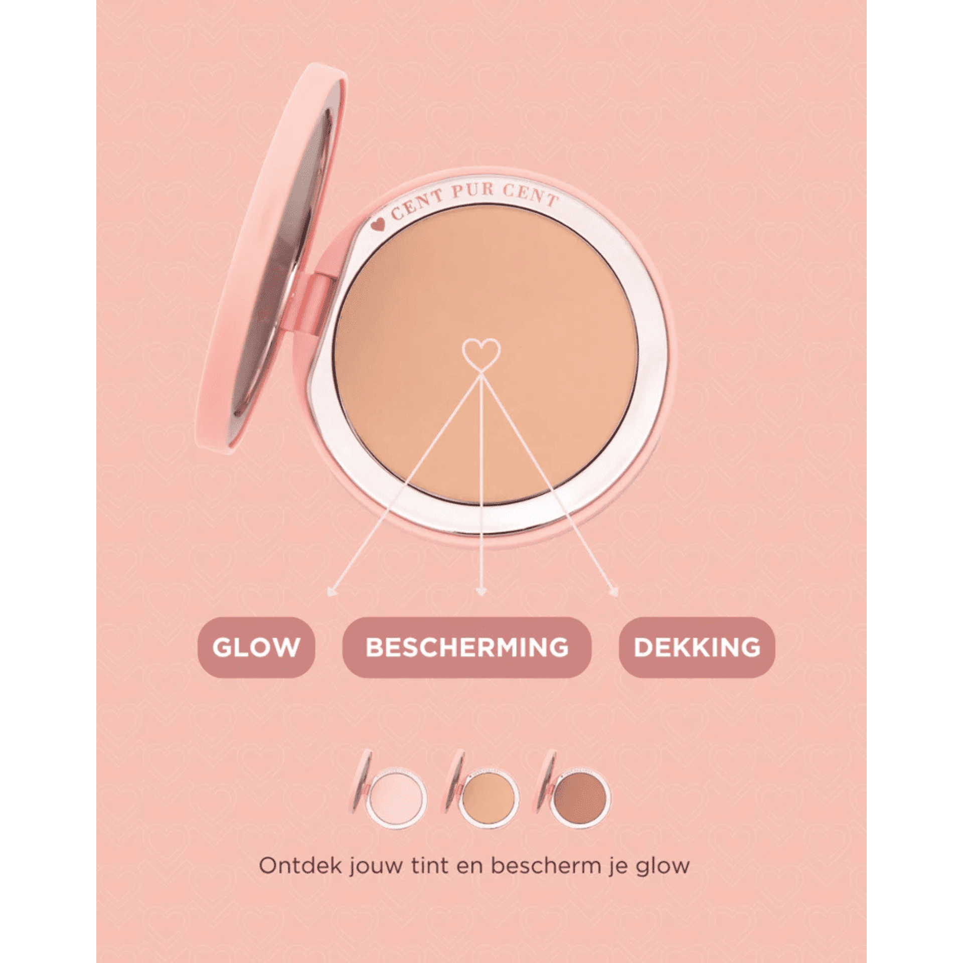 Cent Pur Cent Compact Foundation Powder SPF 50 Cent Pur Cent Compact Foundation Powder SPF 50
