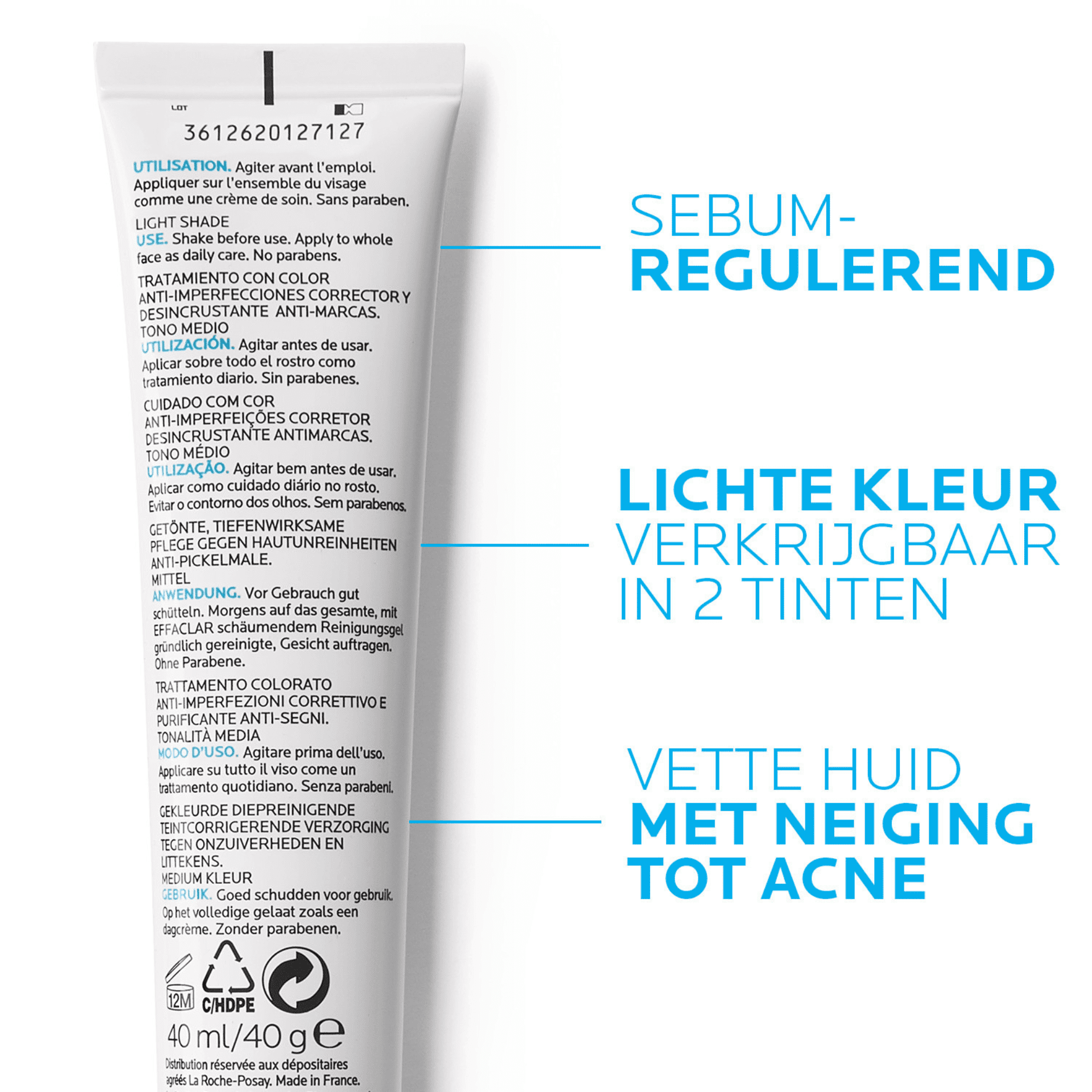 La Roche-Posay Effaclar Duo+ Unifiant Light