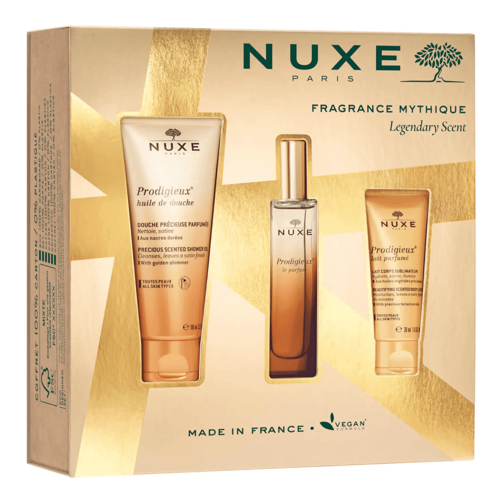 Nuxe Coffret Prod Parfum Noel 3 Prod.