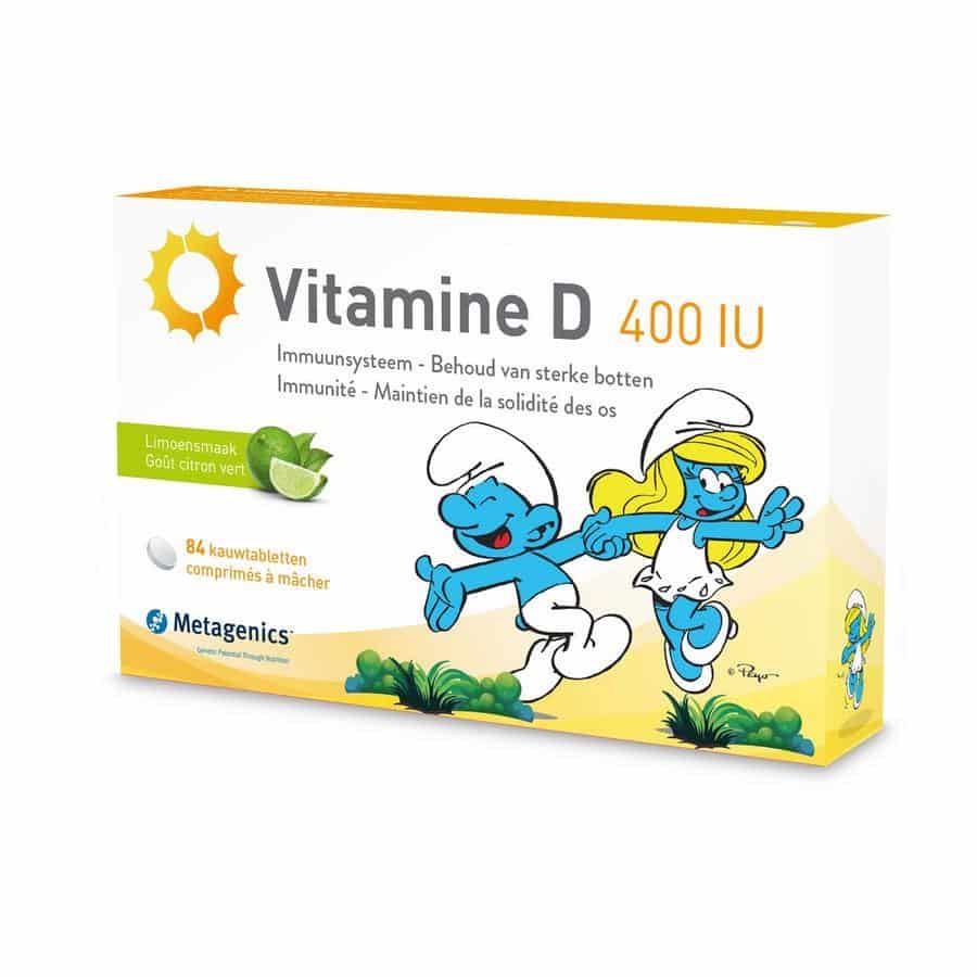Metagenics Vitamine D 400 IU Smurfen