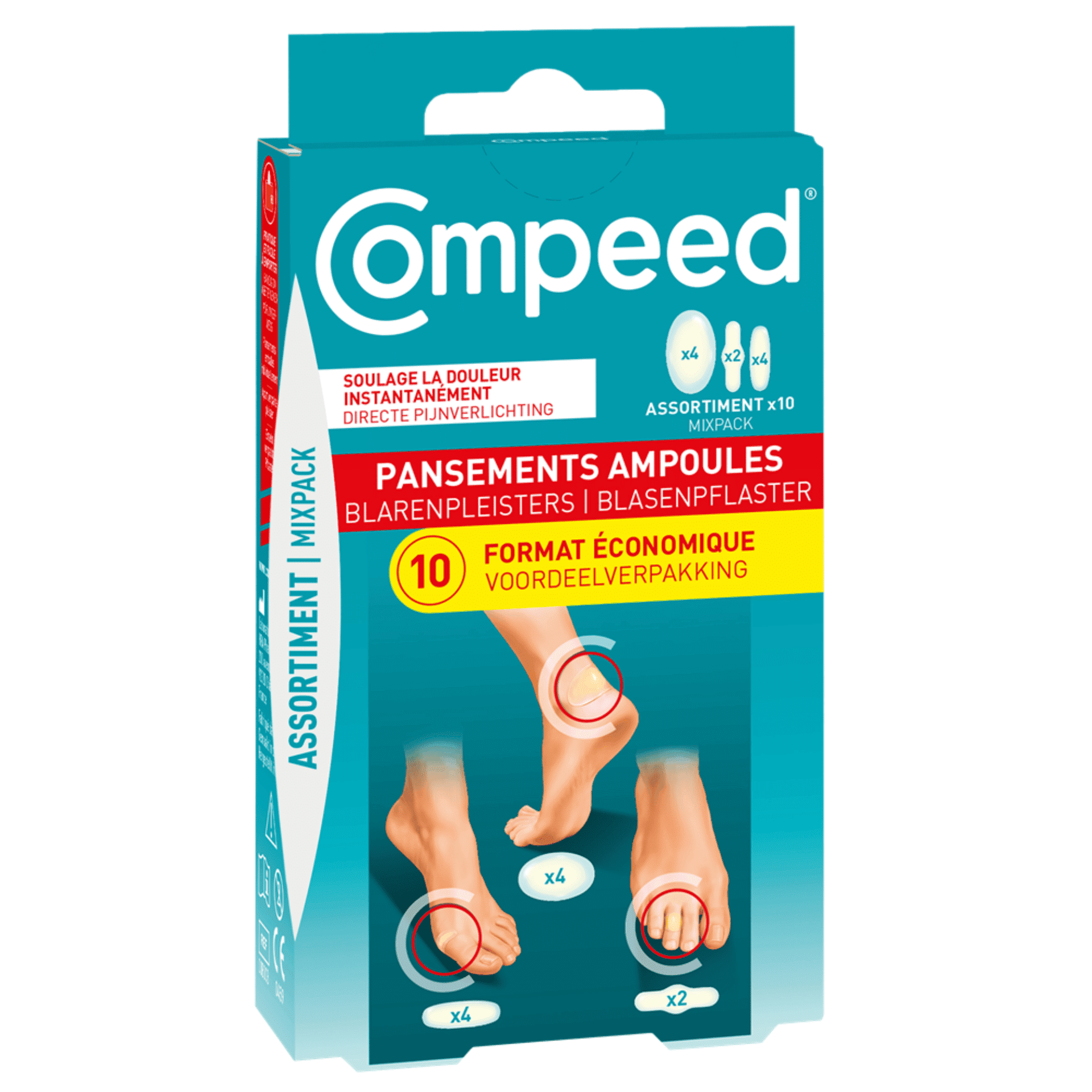 Compeed Pansement Ampoules Format Economique 10