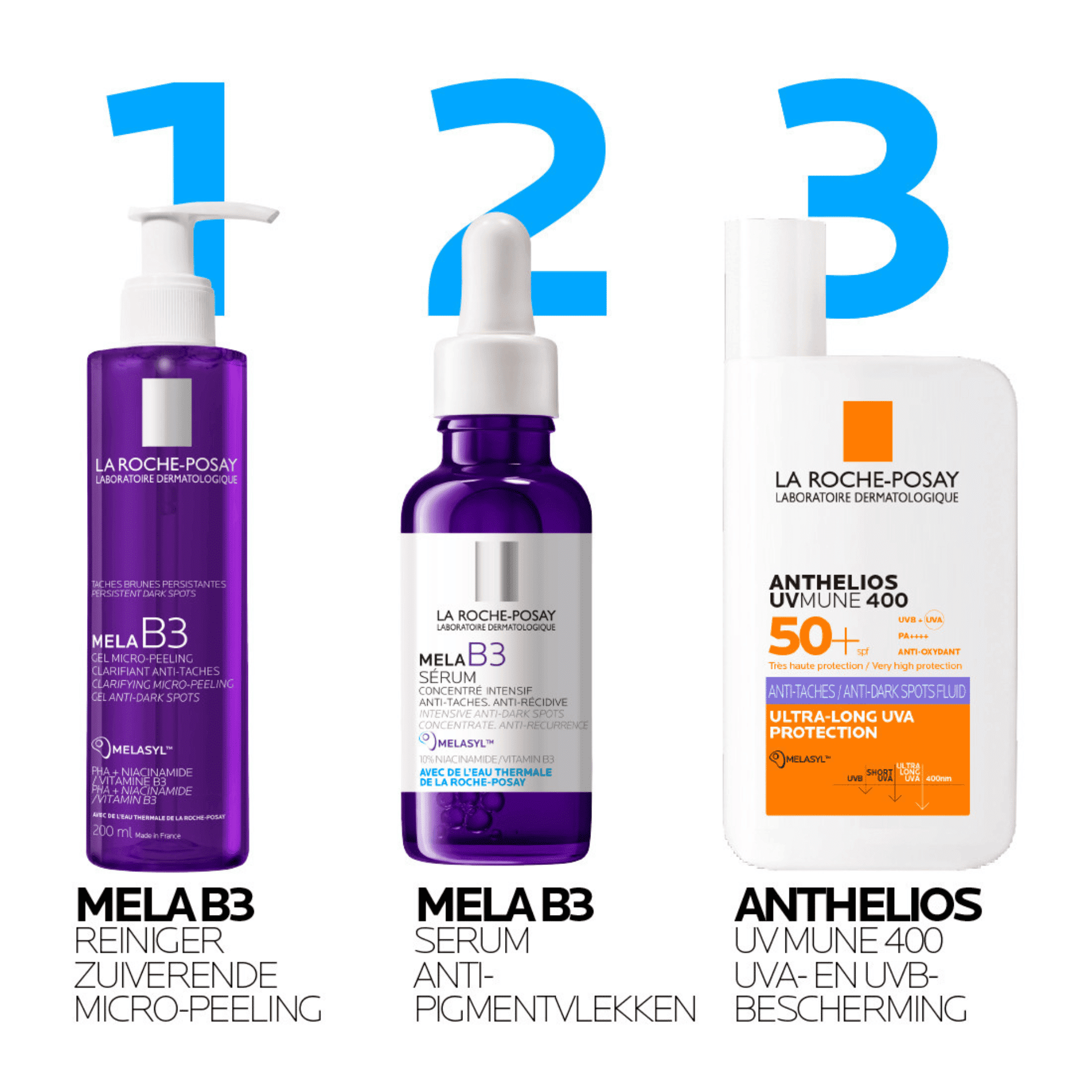 La Roche-Posay Anthelios UVMune 400 Anti-Dark Spots Fluid SPF 50+ La Roche-Posay Anthelios UVMune 400 Anti-Dark Spots Fluid SPF 50+