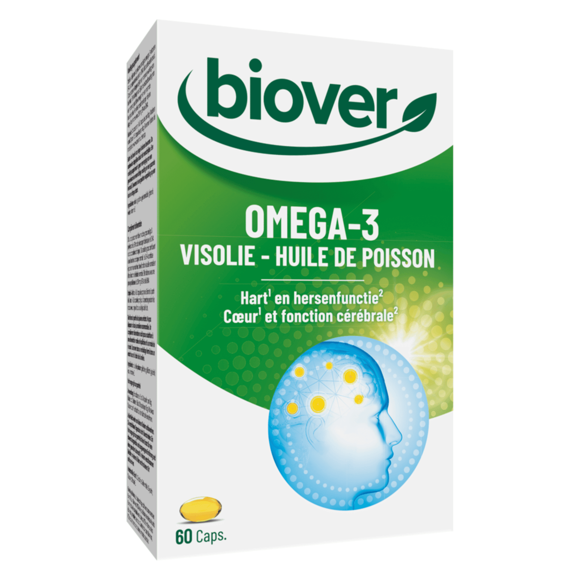 Biover Omega 3 Huile Poisson Caps 60