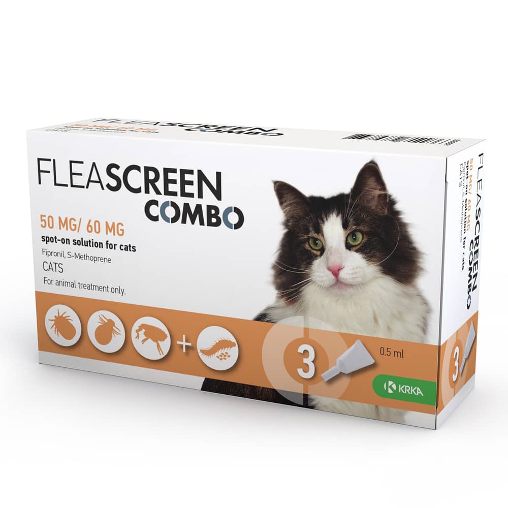 Fleascreen Combo 50 mg/60 mg Kat Fleascreen Combo 50 mg/60 mg Kat