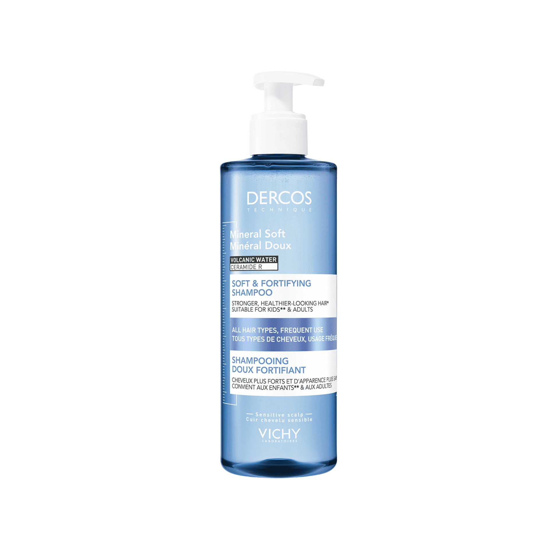 Vichy Dercos Mineral Soft Zachte Versterkende Shampoo