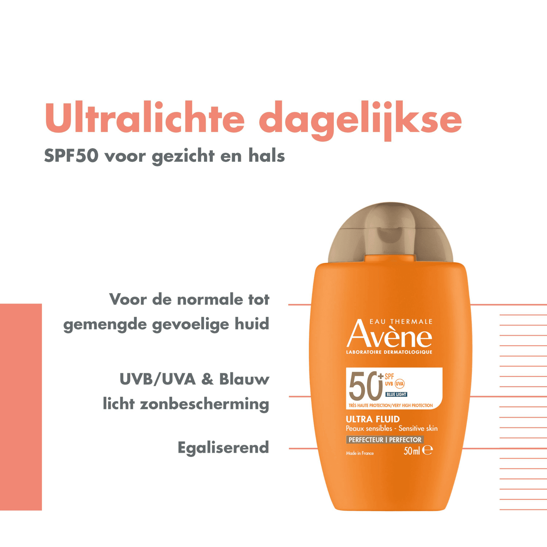 Avène Ultra Fluid Perfector SPF 50+ Avène Ultra Fluid Perfector SPF 50+