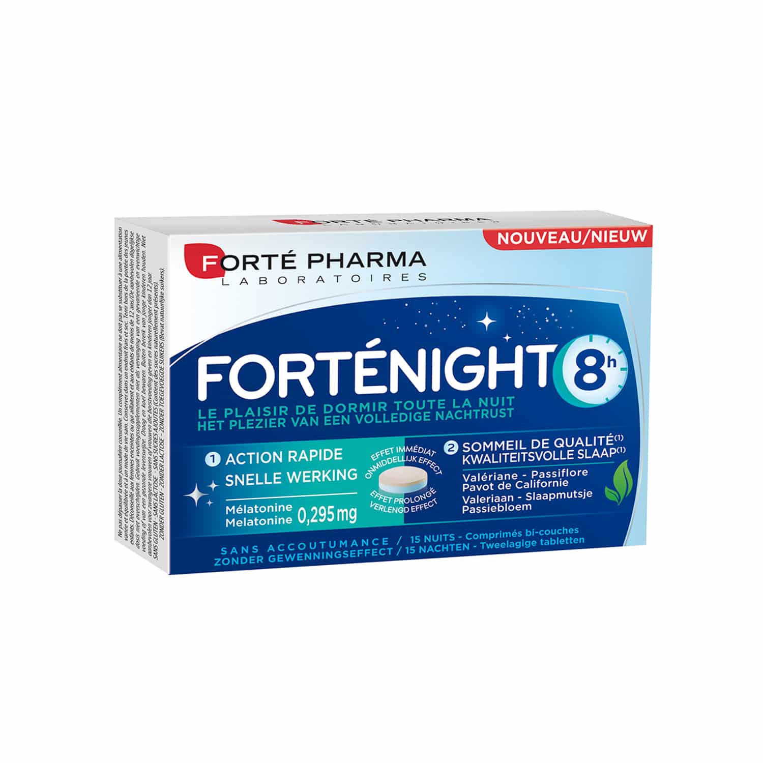 FortÃ© Pharma FortÃ©night 8h