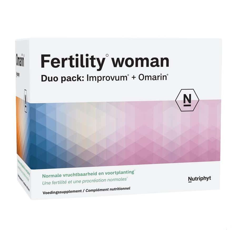 Nutriphyt Fertility Woman Combipack Improvum + Omarin