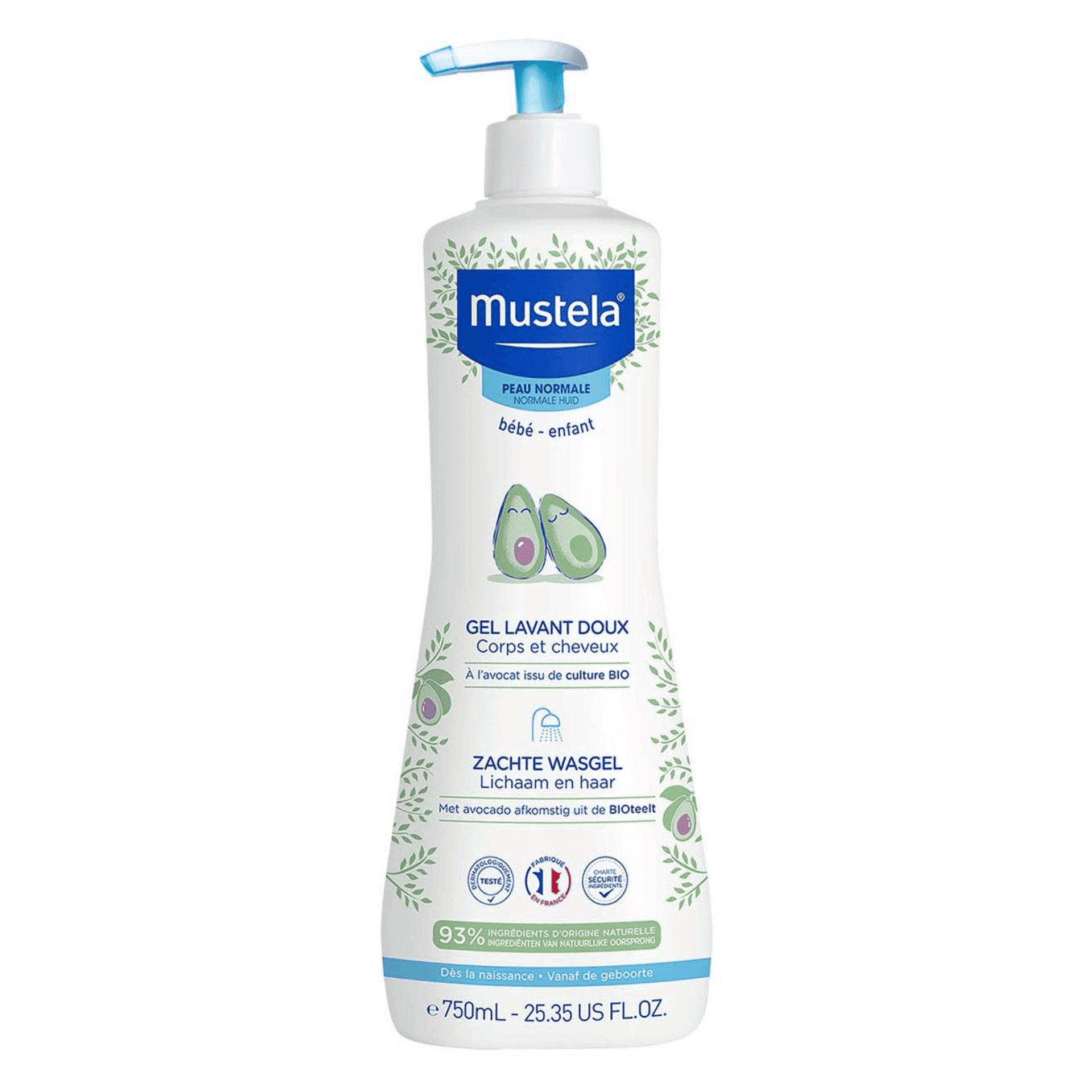 Mustela Baby Zachte Wasgel Mustela Baby Zachte Wasgel