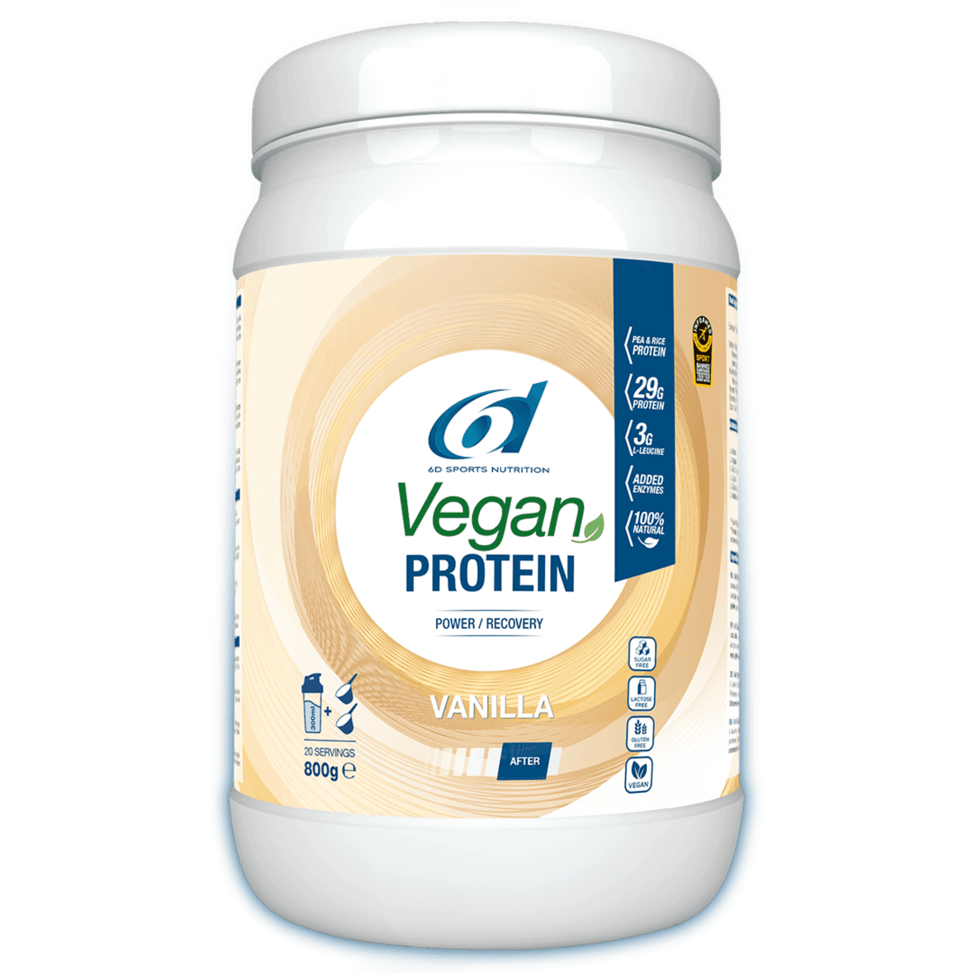 6d Vegan Protein 800 g