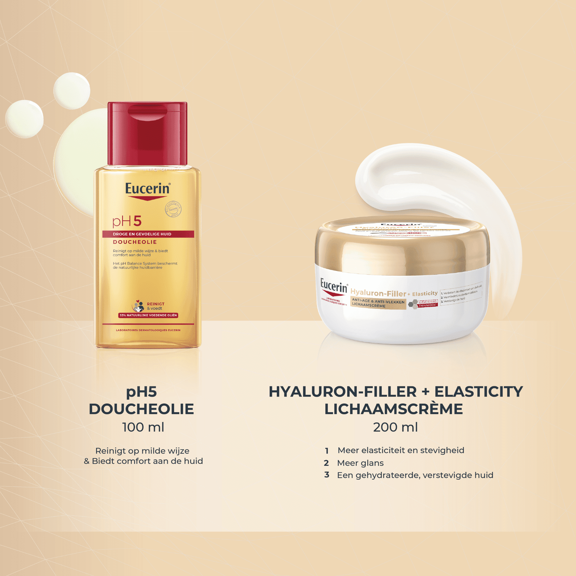 Eucerin Hyaluron-Filler + Elasticity Lichaamscrème Geschenkset