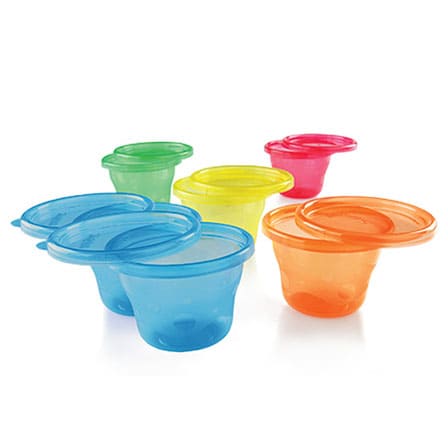 Nuby Kommetjes Met Deksel 120 ml 3+ Nuby Kommetjes Met Deksel 120 ml 3+