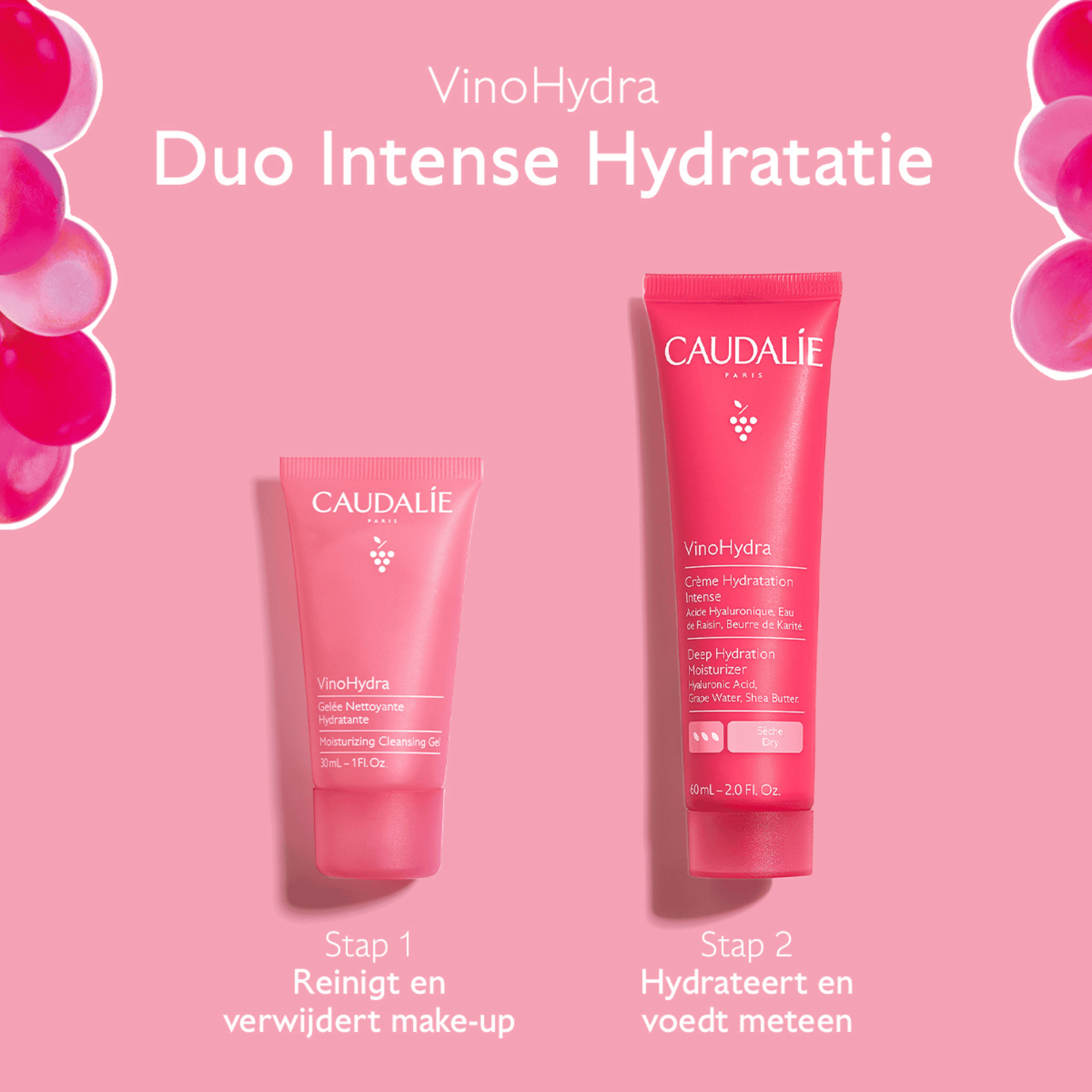 Caudalie VinoHydra Intensely Moisturizing Duo Geschenkset Caudalie VinoHydra Intensely Moisturizing Duo Geschenkset