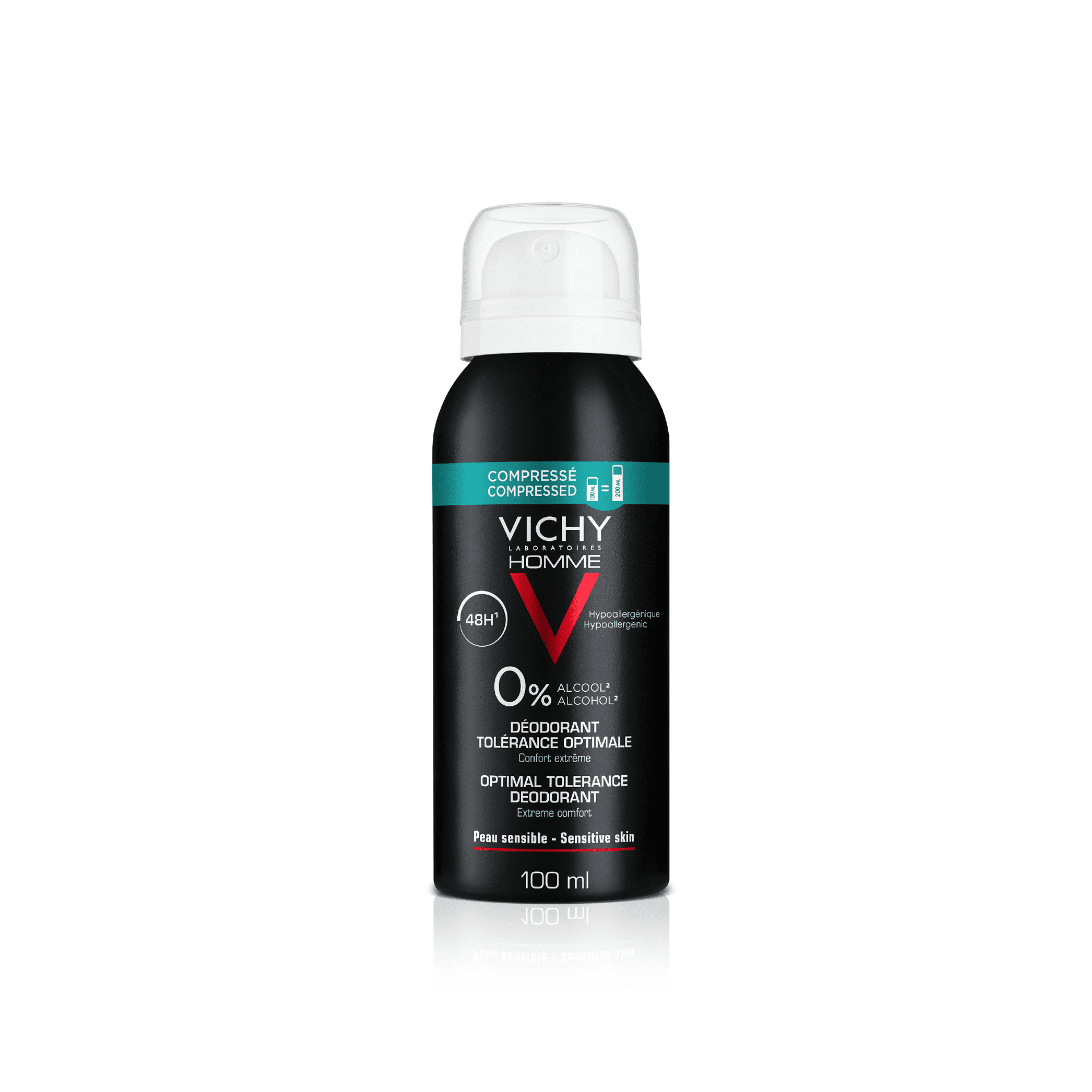 Vichy Homme Optimal Tolerance Deodorant 48U Spray Vichy Homme Optimal Tolerance Deodorant 48U Spray