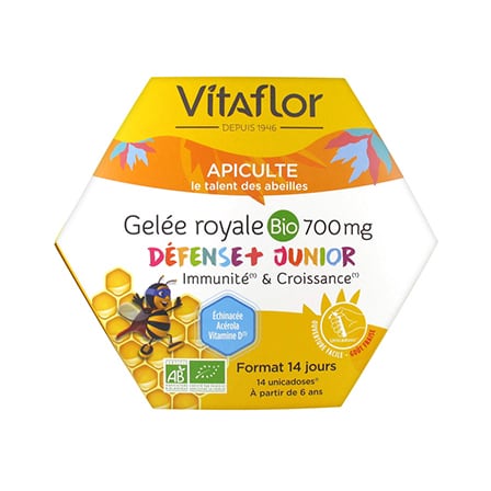 Vitaflor Koninginnengelei Bio Defense+ Junior 700 mg Vitaflor Koninginnengelei Bio Defense+ Junior 700 mg