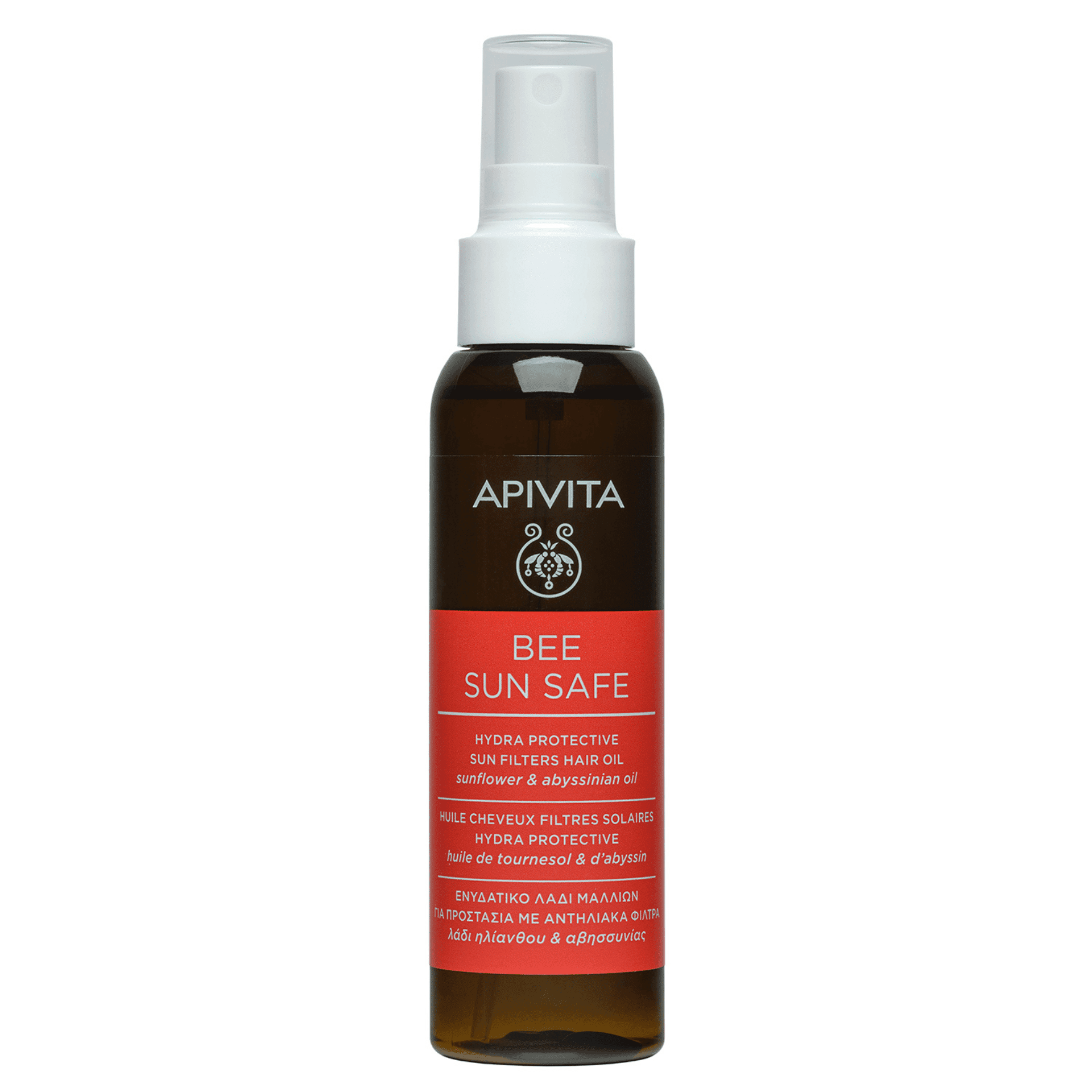 Apivita Hydra Protective Sun Filter Hair Oil 100ml