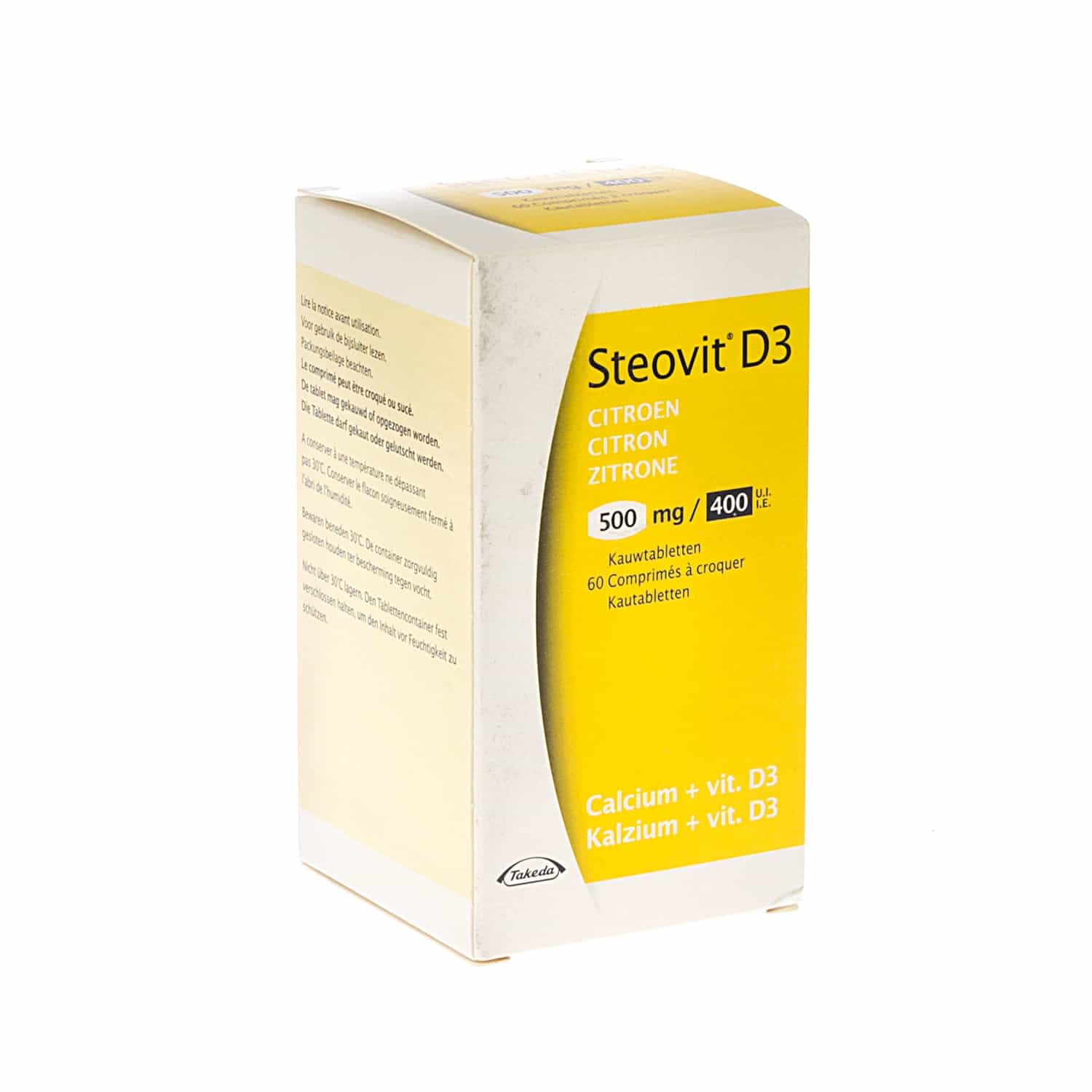 Steovit D3 500 mg/400 IU Steovit D3 500 mg/400 IU