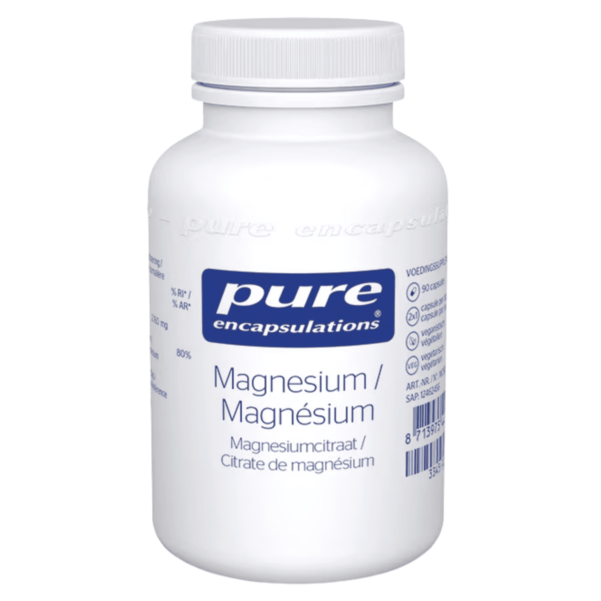 Pure Encapsulations Magnesiumcitraat Pure Encapsulations Magnesiumcitraat