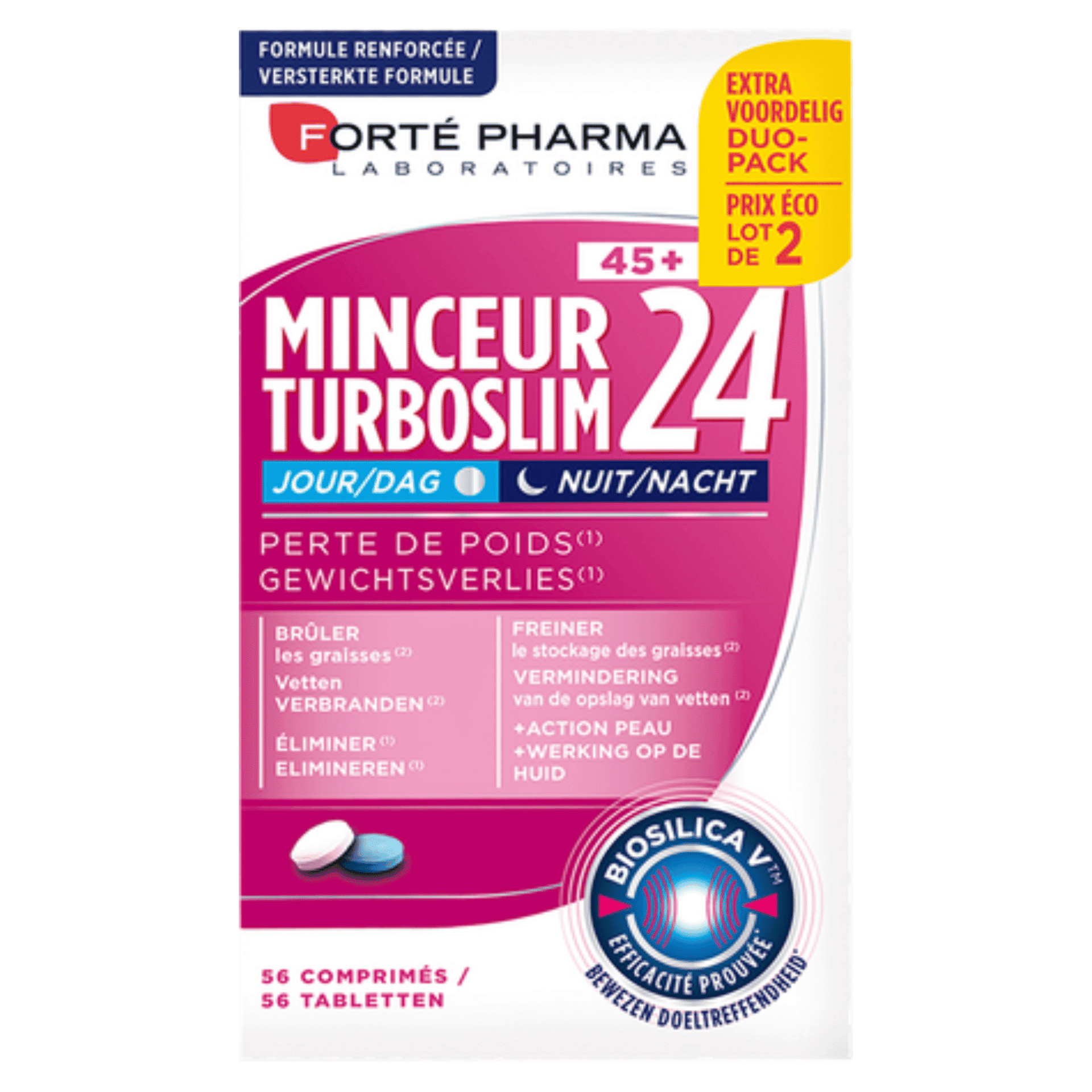 Forté Pharma Turboslim 24 Dag/Nacht 45+
