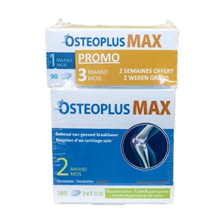 Osteoplus Max 3 Maanden - promo 2 Weken Gratis*