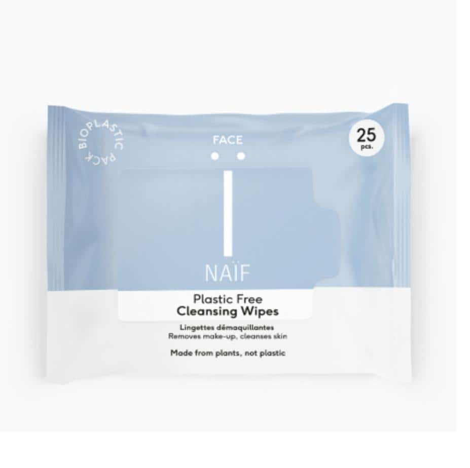 Naïf Grown Ups Plastic Free Cleansing Face Wipes