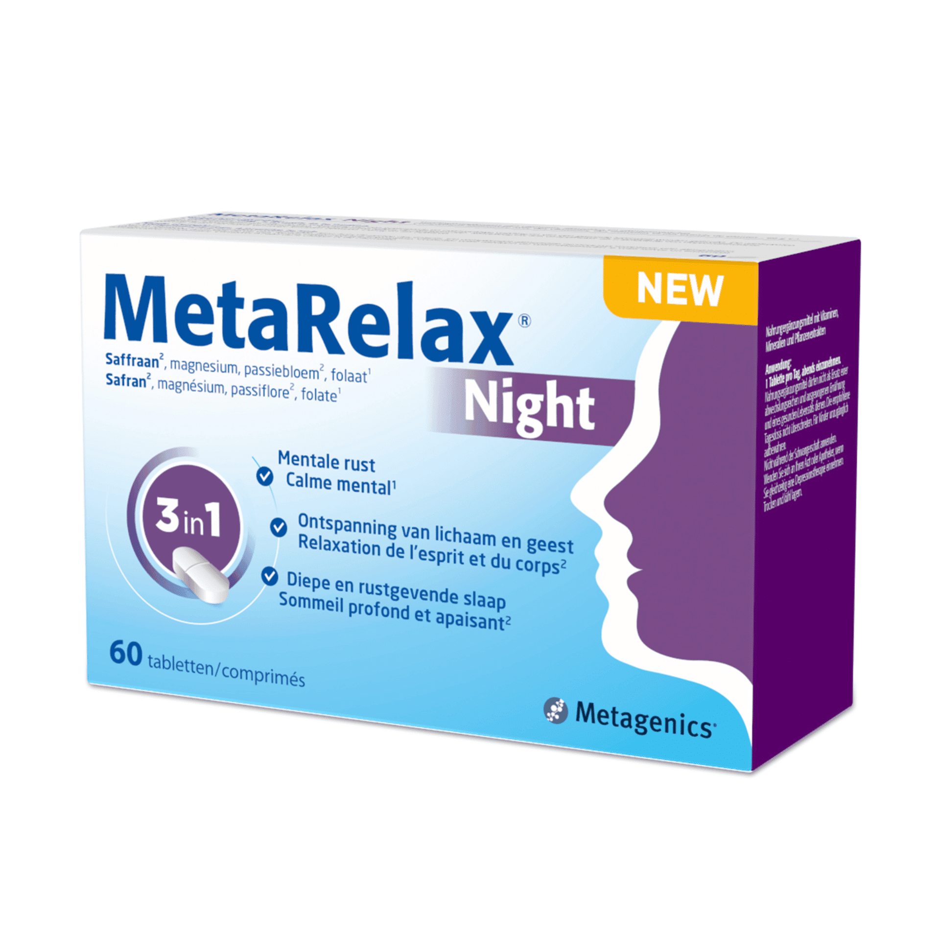 Metarelax Night Comp 30 35686 Metagenics Metarelax Night Comp 30 35686 Metagenics
