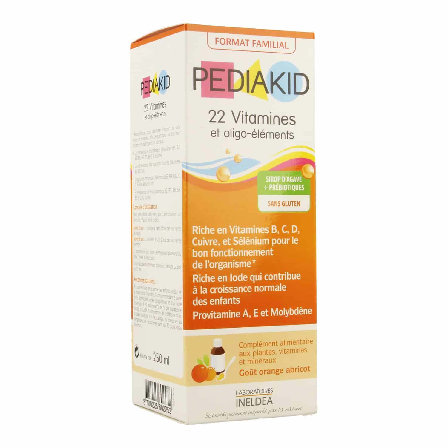 Pediakid 22 Vitamines & Oligo Elementen Pediakid 22 Vitamines & Oligo Elementen