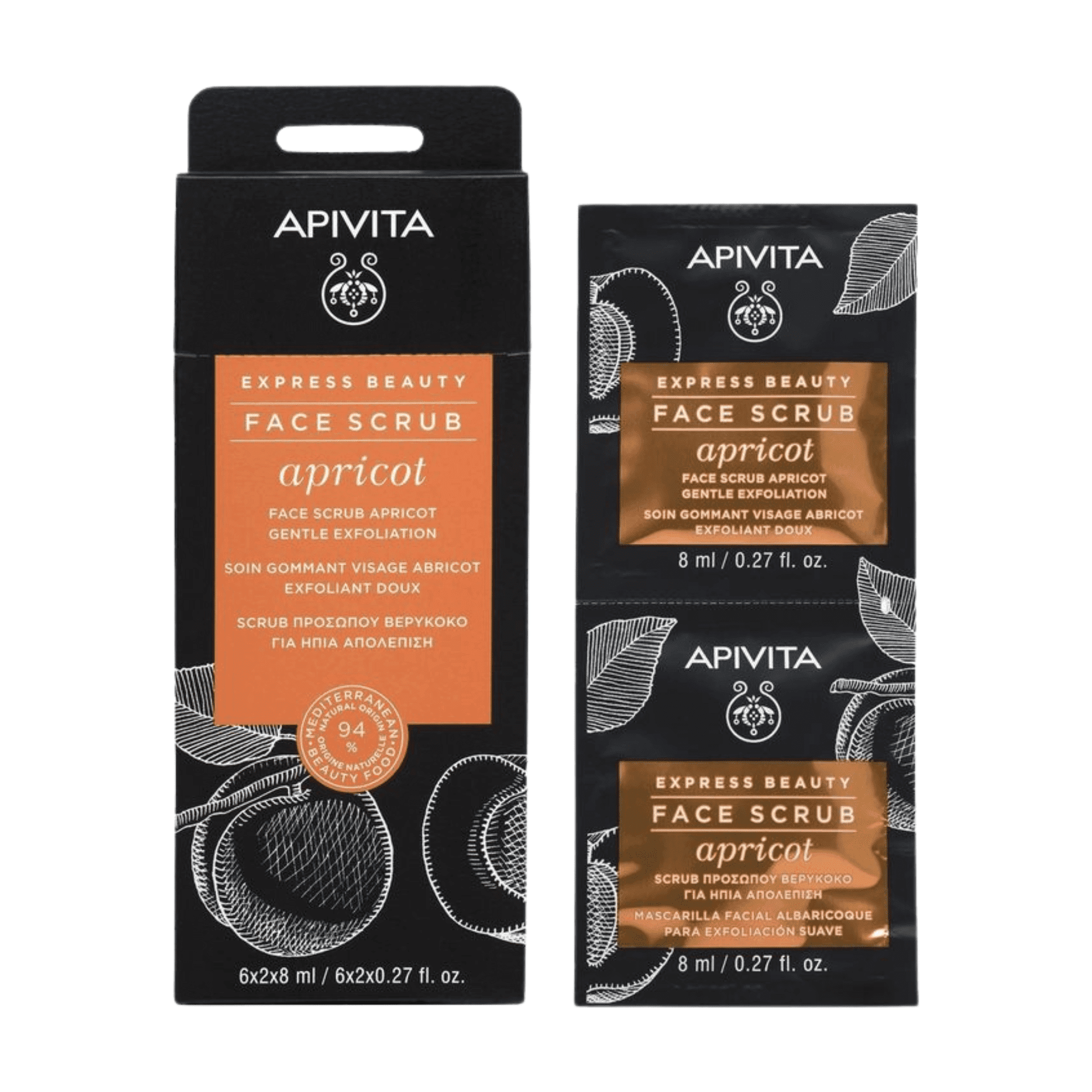 Apivita Express Beauty Masker Abrikoos