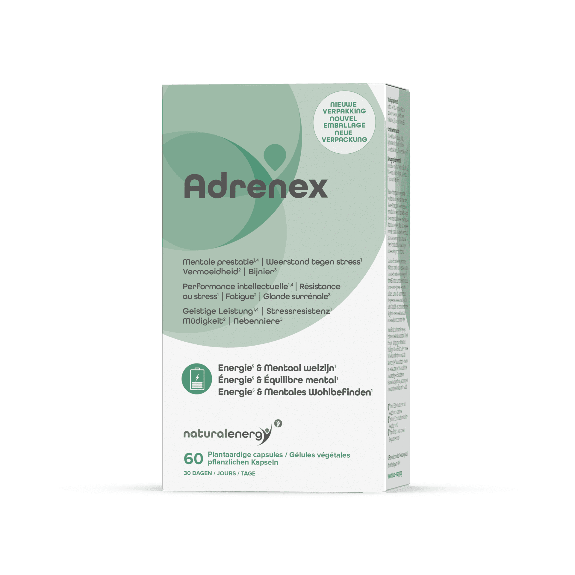 Adrenex Caps 60 Natural Energy Labophar Adrenex Caps 60 Natural Energy Labophar