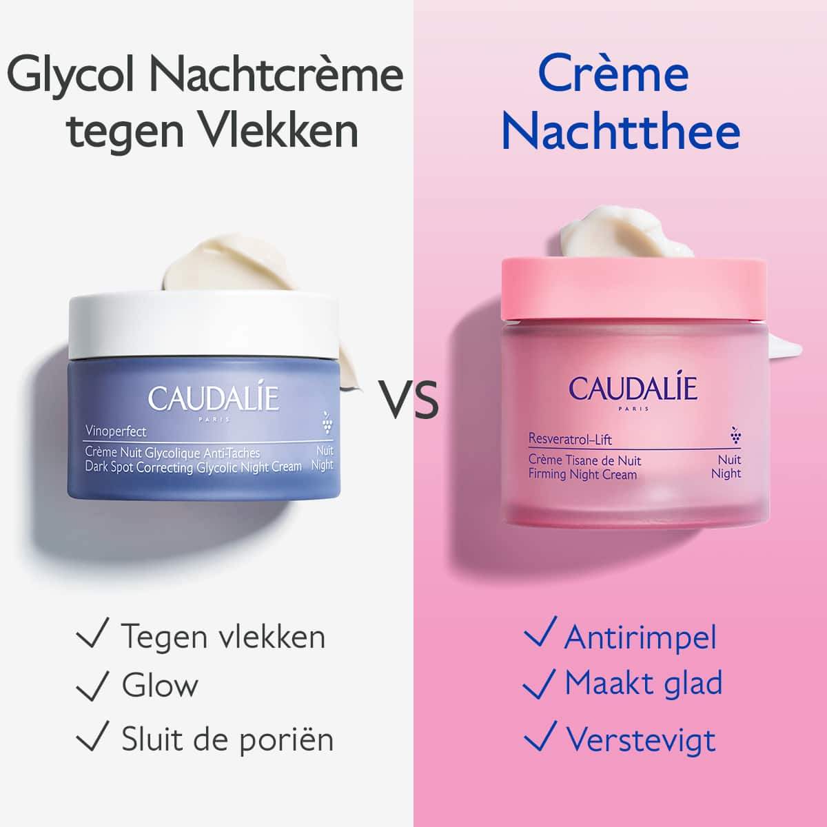 Caudalie Resveratrol Lift Creme Nuit Recharge 50ml