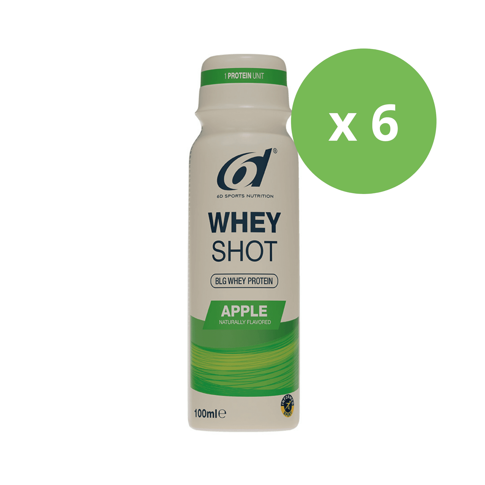 6d Whey Shot 6 x 100 ml