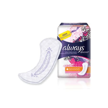 Always Discreet Incontinence Liner Light +