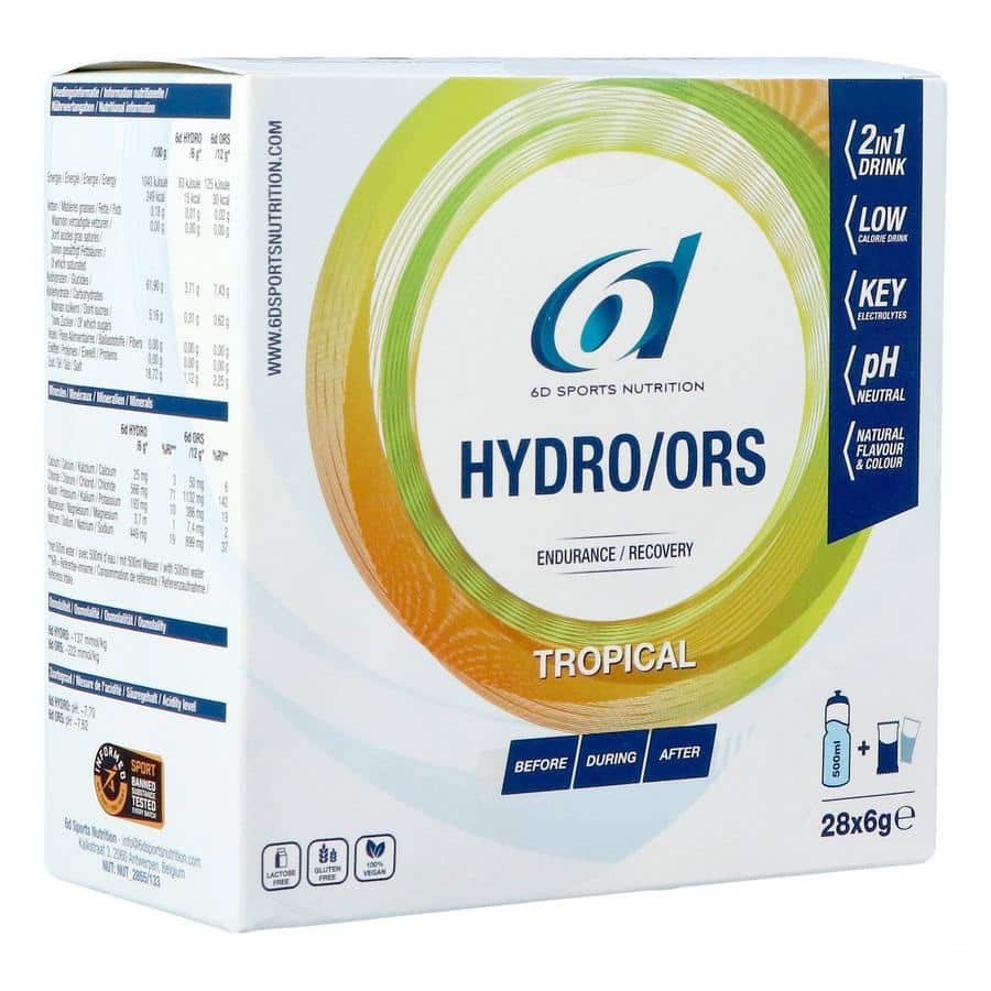 6d Hydro Ors Tropical Zakjes