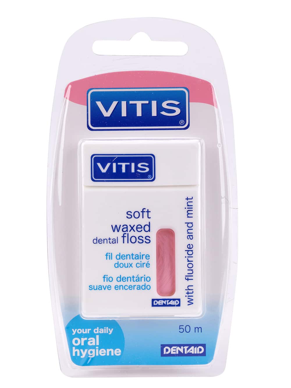 Vitis Floss Waxed Fluor Mint Vitis Floss Waxed Fluor Mint