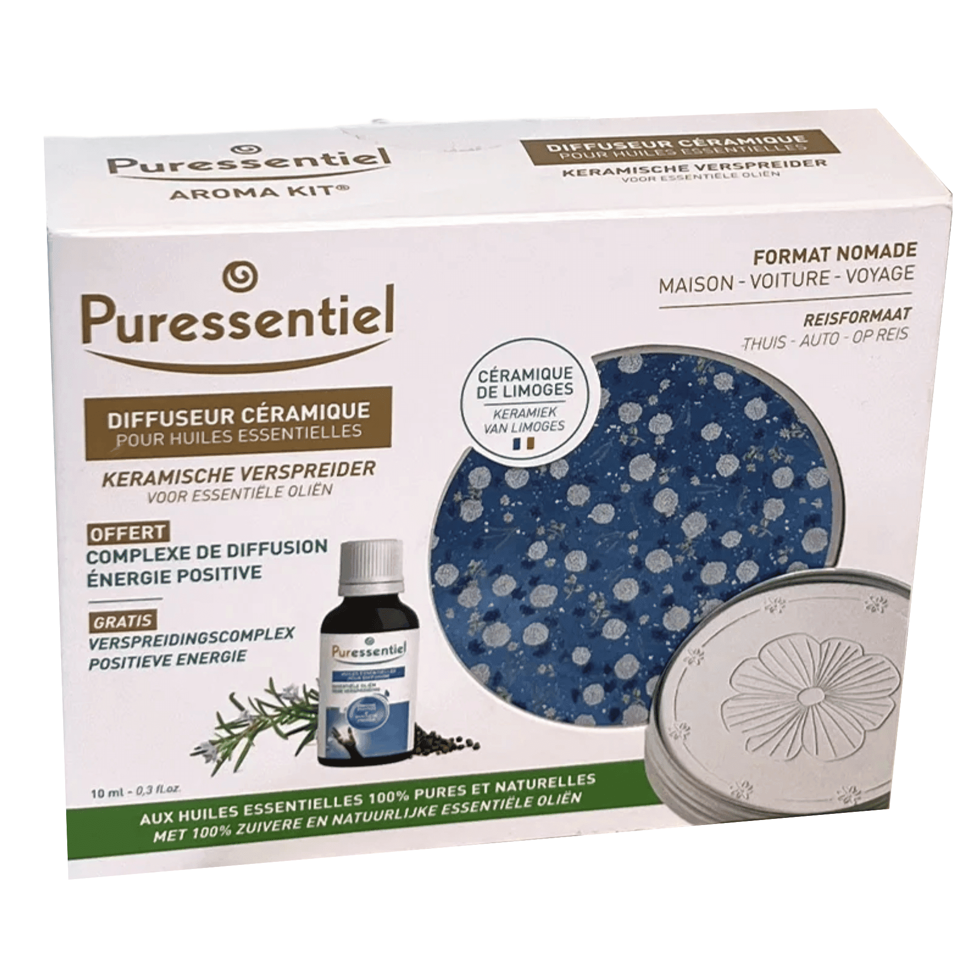 Puressentiel Keramische Verspreider Reisformaat PROMO Puressentiel Keramische Verspreider Reisformaat PROMO