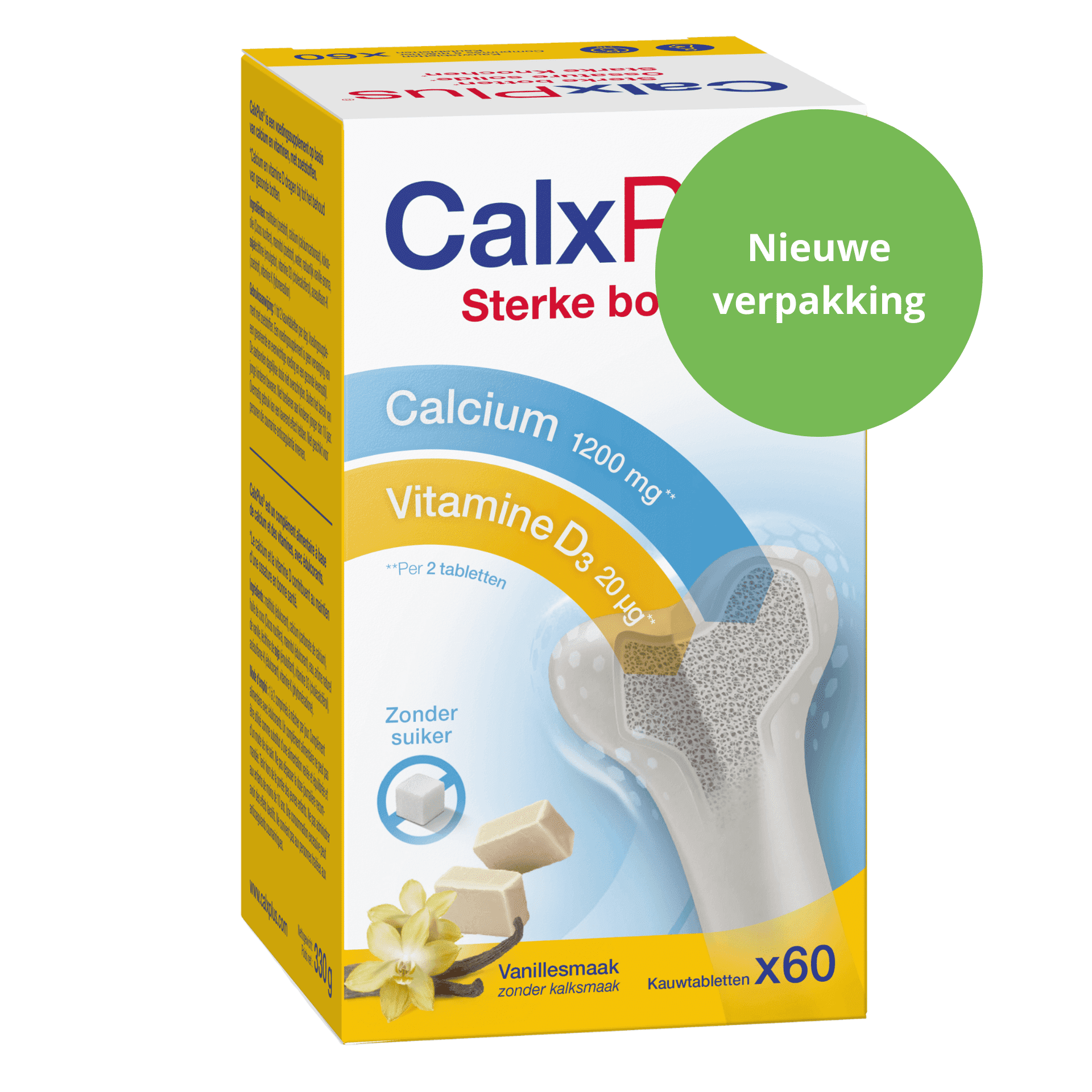 CalxPlus 60 kauwtabletten CalxPlus 60 kauwtabletten