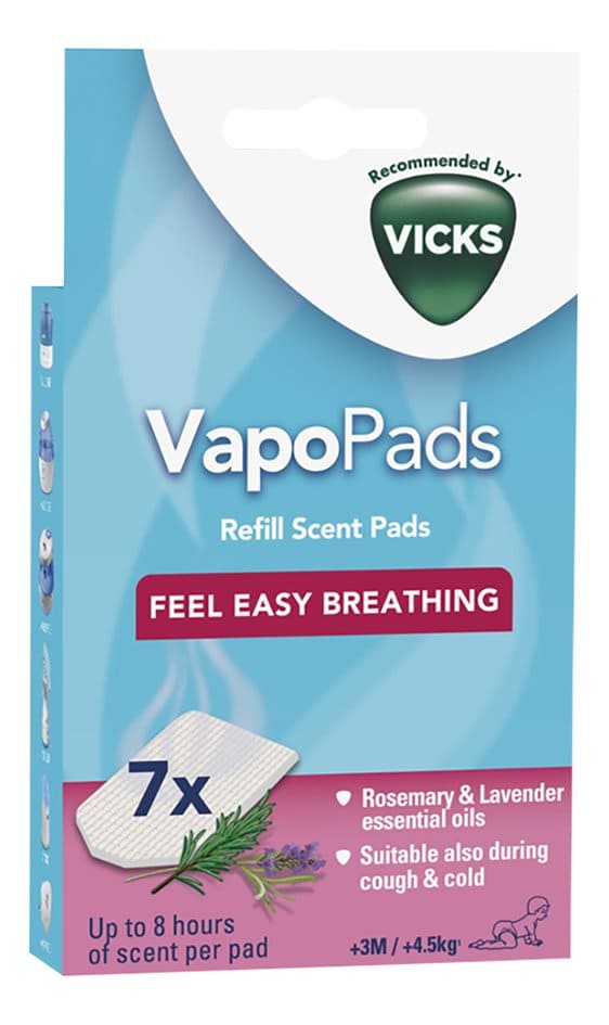 Vicks Vapopads met Rozemarijn & Lavendel Vicks Vapopads met Rozemarijn & Lavendel