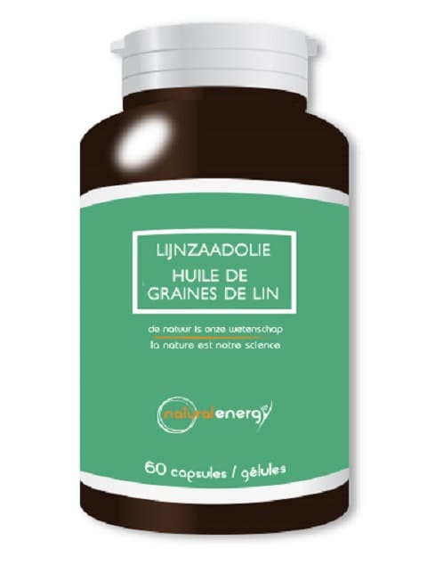 Natural Energy Lijnzaadolie 1000 mg