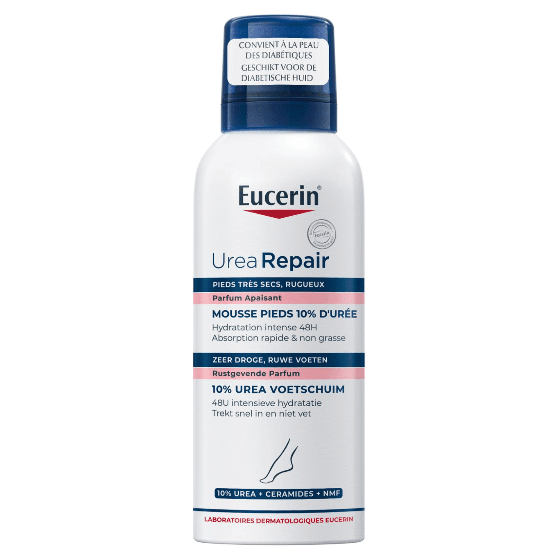 Eucerin Urearepair Mousse Pieds Plus10% Uree 150ml